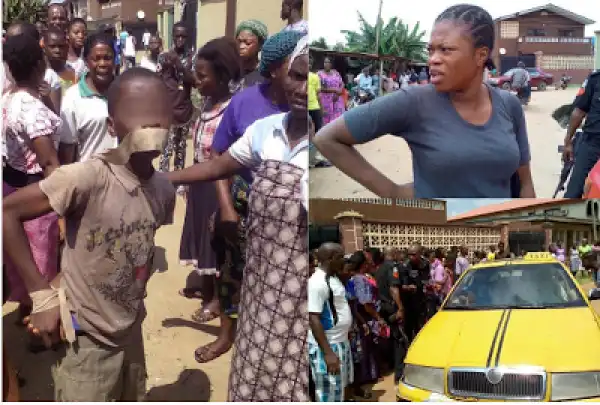 Missing 13-year-boy found tied up in his mother